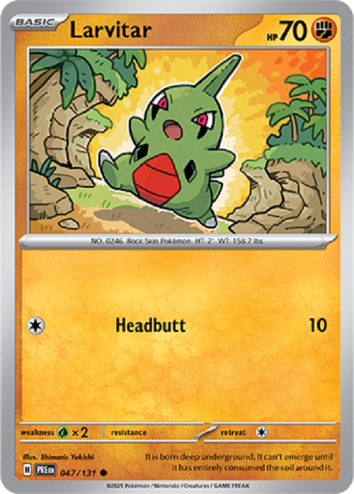 Pokémon Trading Card Game Larvitar