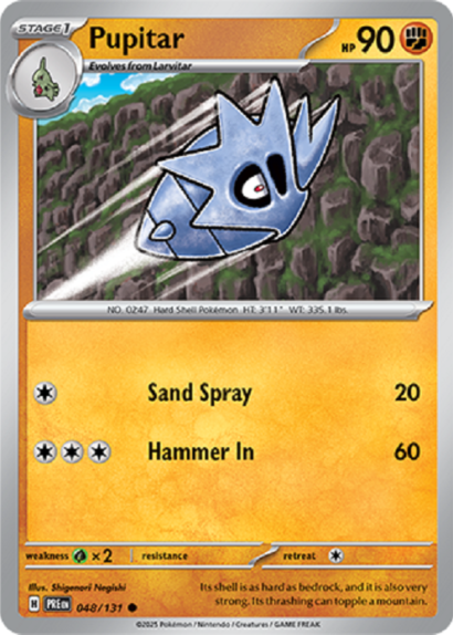 Pokémon Trading Card Game Pupitar