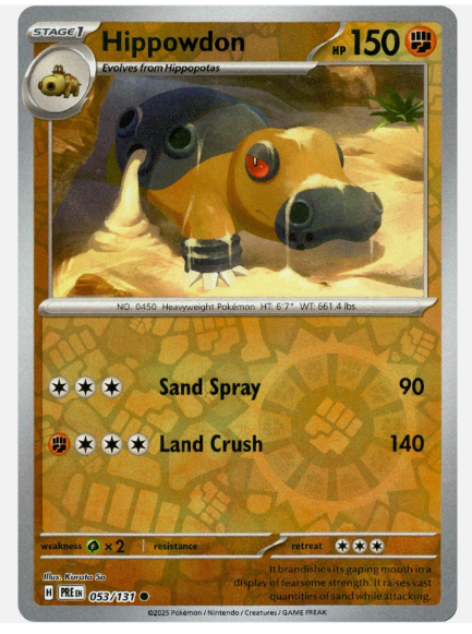 Pokémon Trading Card Game Hippowdon - Image 2