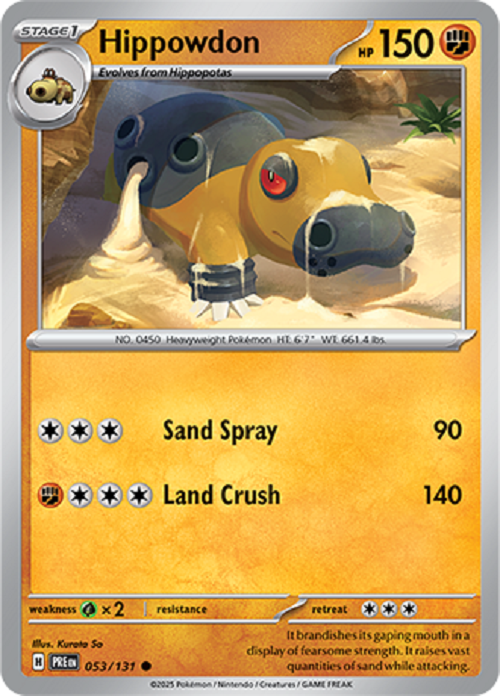 Pokémon Trading Card Game Hippowdon