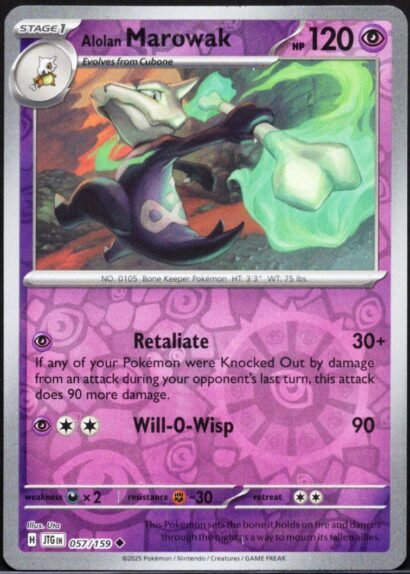 Pokémon Trading Card Game Alolan Marowak