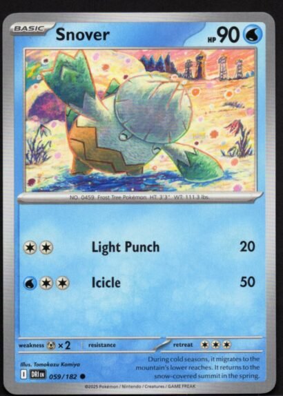 Pokémon Trading Card Game Snover