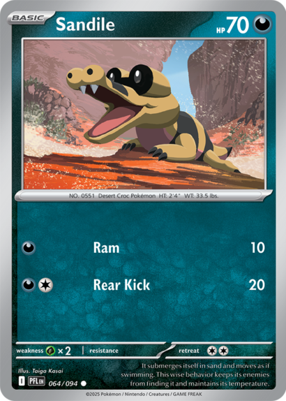 Pokémon Sandile