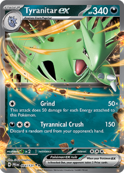 Pokémon Trading Card Game Tyranitar ex