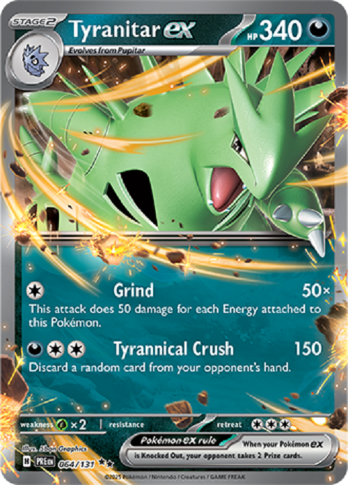 Pokémon Trading Card Game Tyranitar ex