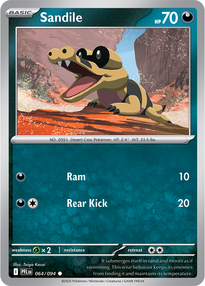 Pokémon Sandile