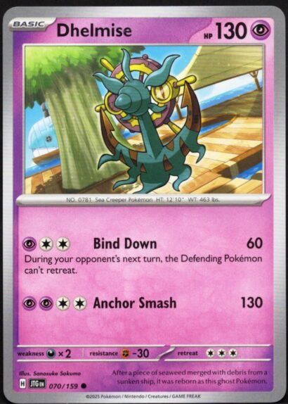 Pokémon Trading Card Game Dhelmise