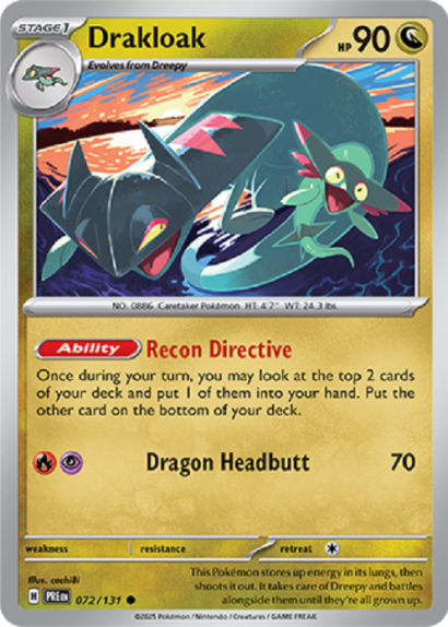Pokémon Trading Card Game Drakloak