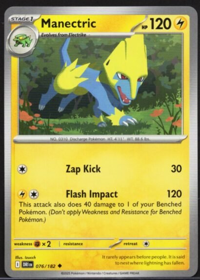 Pokémon Trading Card Game Manectric