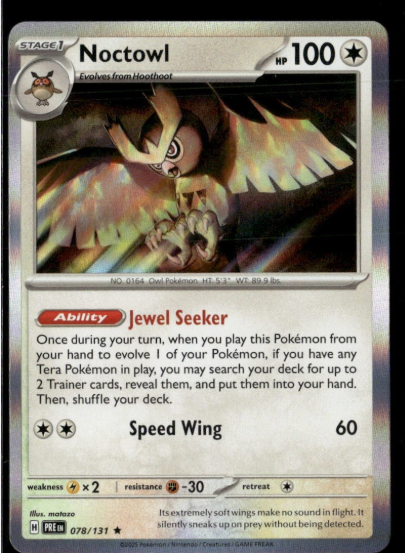 Pokémon Trading Card Game Noctowl