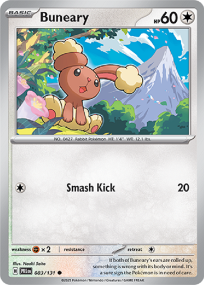 Pokémon Trading Card Game Buneary