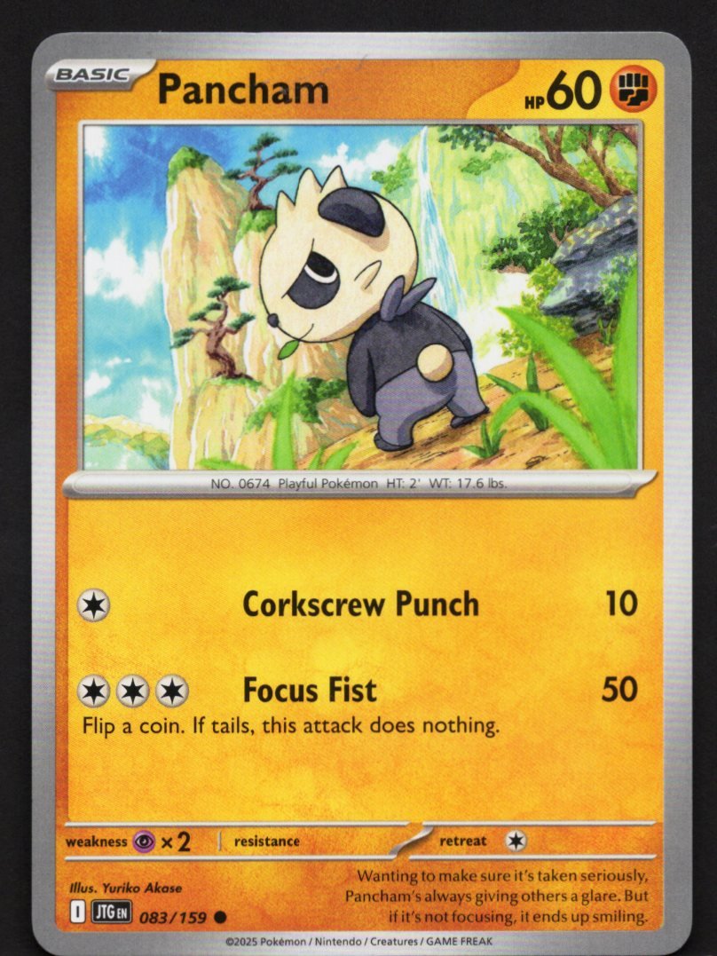 Pokémon Trading Card Game Pancham