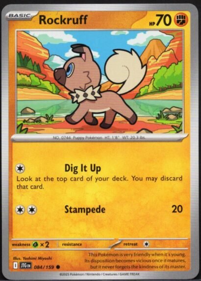 Pokémon Trading Card Game Rockruff