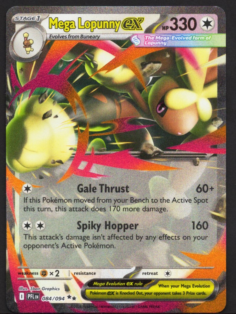 Pokémon Mega Lopunny ex