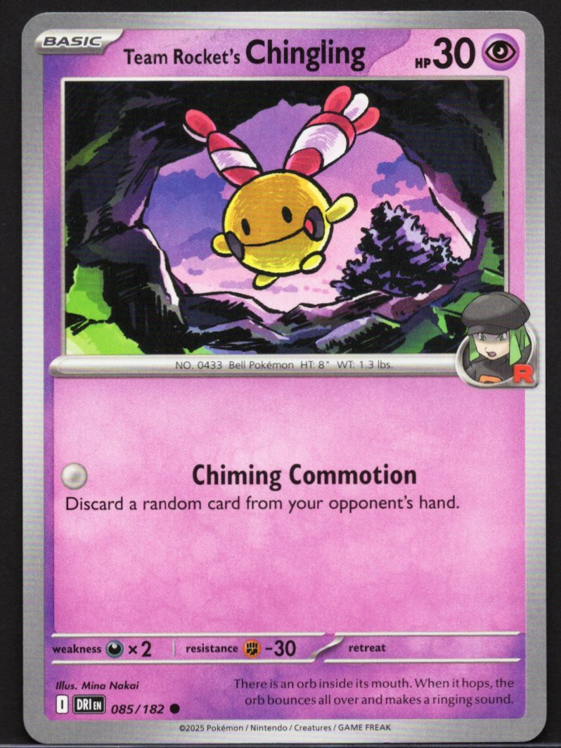 Pokémon Trading Card Game Team Rocket's Chingling
