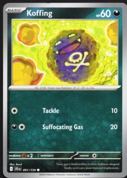 Pokémon Trading Card Game Koffing