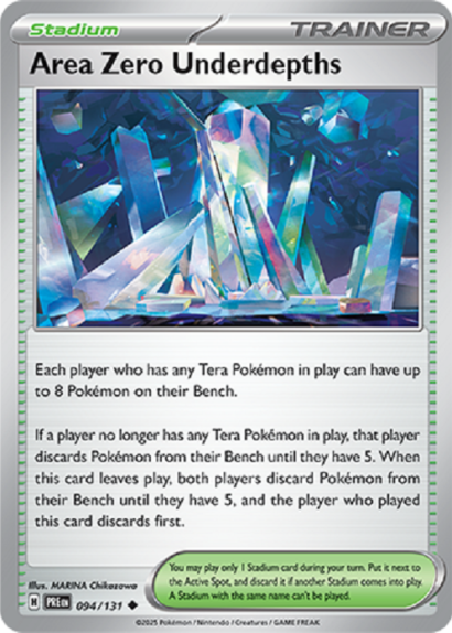 Pokémon Trading Card Game Area Zero Underdepths