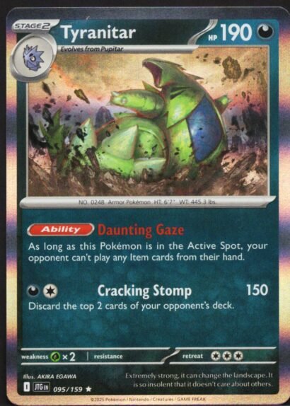 Pokémon Trading Card Game Tyranitar