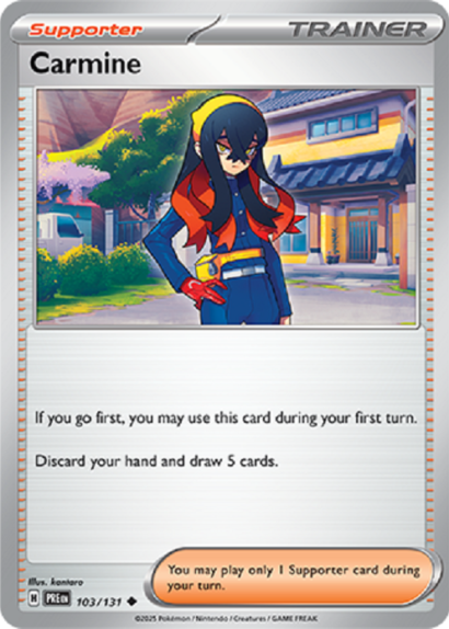 Pokémon Trading Card Game Carmine