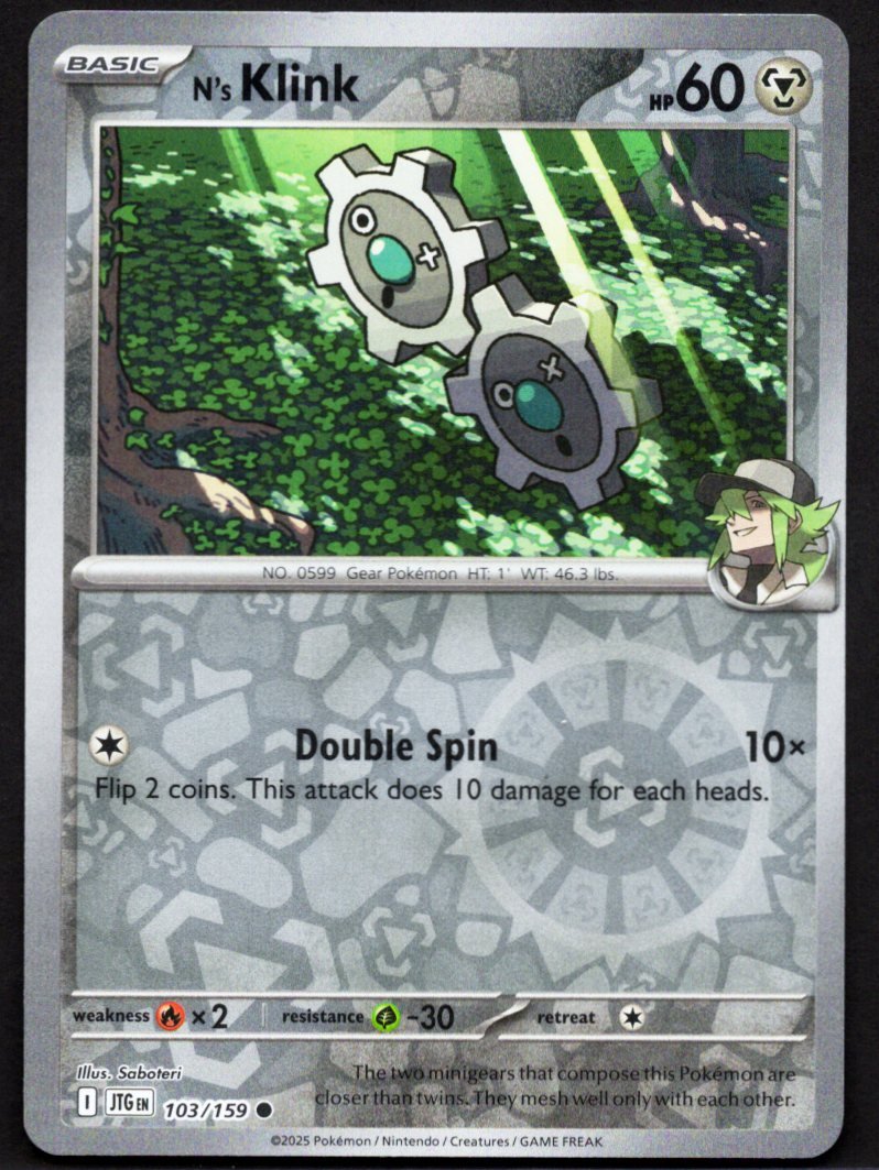 Pokémon Trading Card Game N's Klink