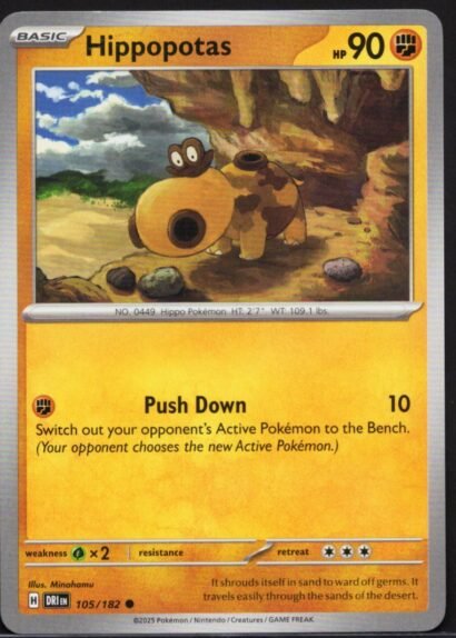 Pokémon Trading Card Game Hippopotas