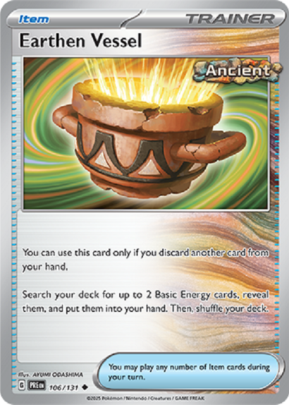 Pokémon Trading Card Game Earthen Vessel (Ancient)