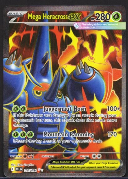 Pokémon Mega Heracross ex