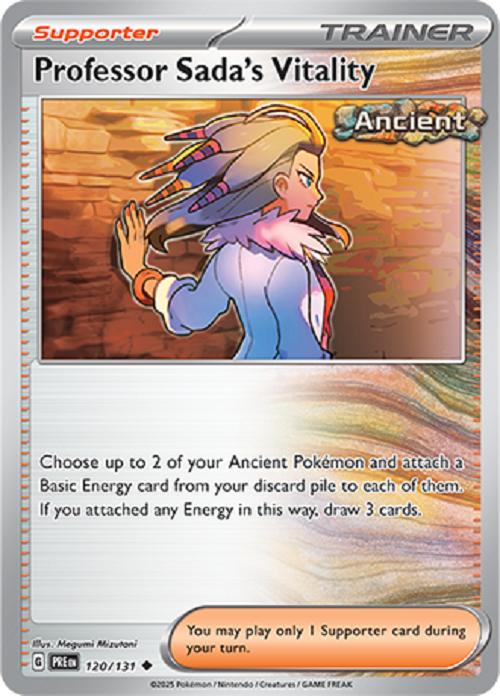 Pokémon Trading Card Game Professor Sada's Vitality