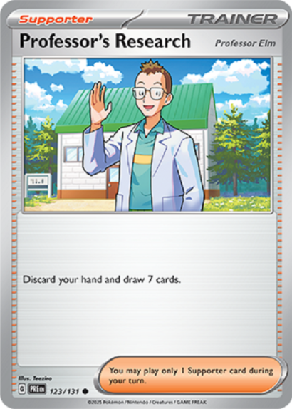 Pokémon Trading Card Game Professor's Research