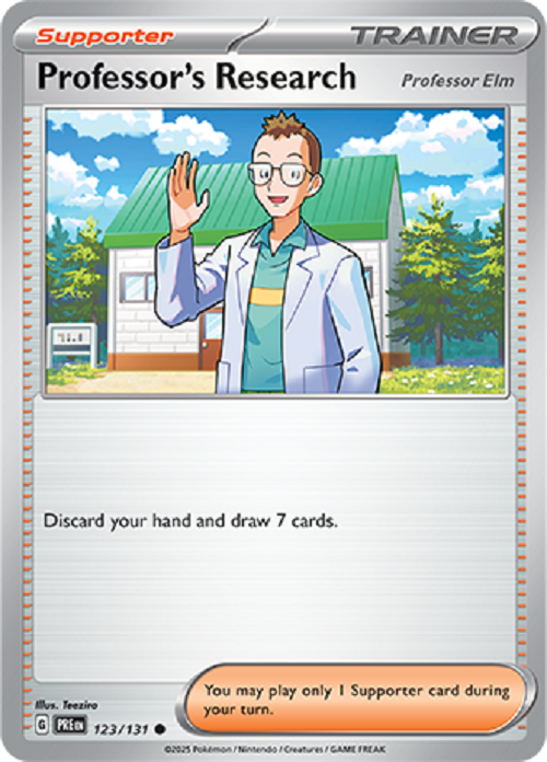 Pokémon Trading Card Game Professor's Research