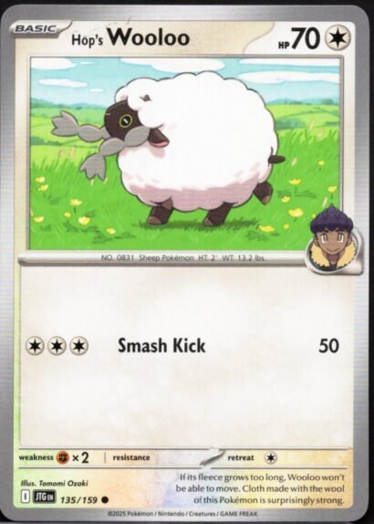 Pokémon Trading Card Game Hop's Wooloo