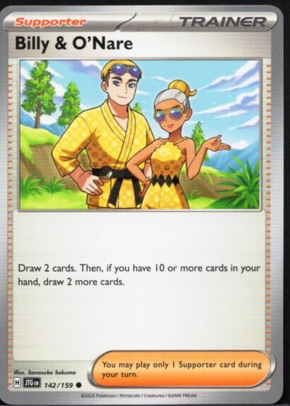 Pokémon Trading Card Game Billy & O'Nare