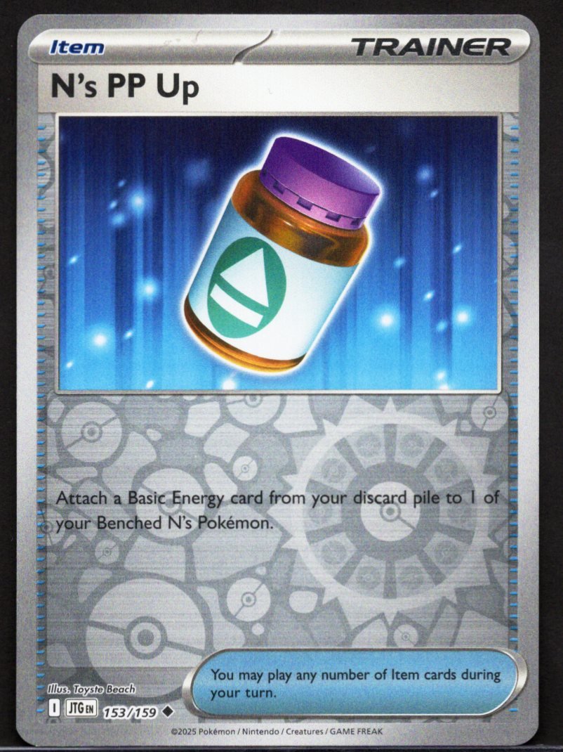 Pokémon Trading Card Game N's PP Up
