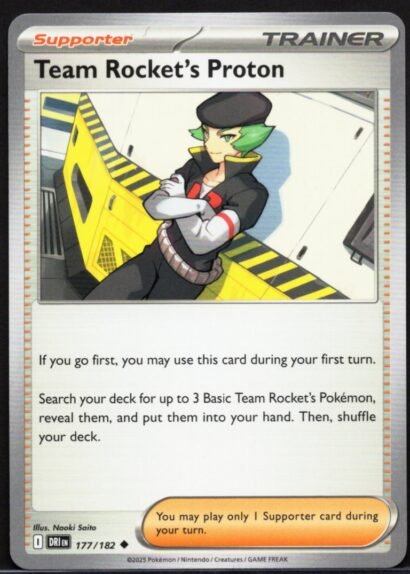 Pokémon Trading Card Game Team Rocket's Proton