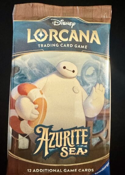 Disney Lorcana Azurite Sea Card Booster Pack