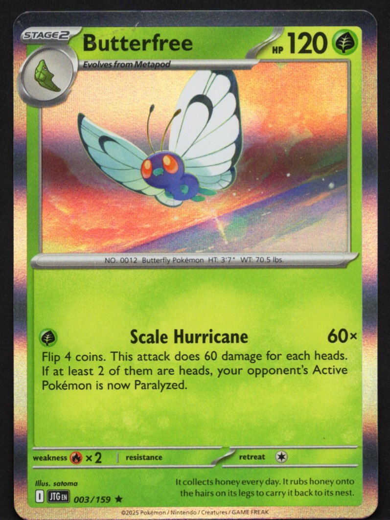 Pokémon Trading Card Game Butterfree