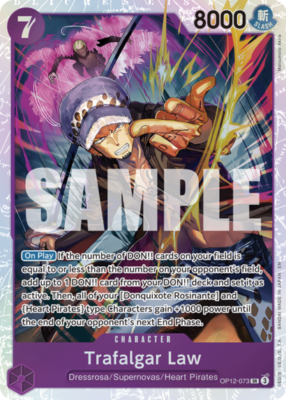 One Piece Card Game Trafalgar Law