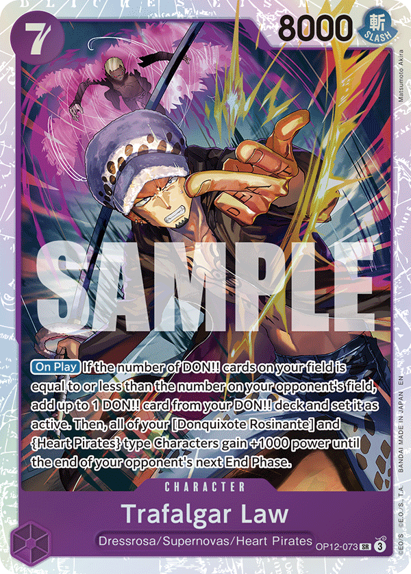 One Piece Card Game Trafalgar Law