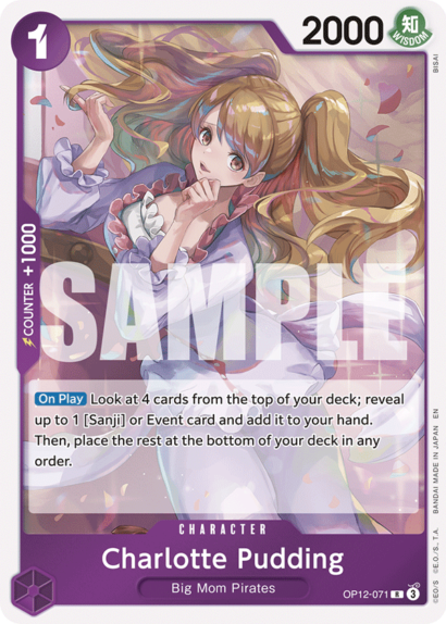One Piece Card Game Charlotte Pudding