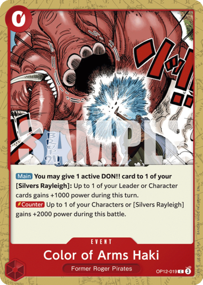 One Piece Card Game Color of Arms Haki