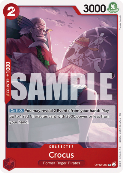 One Piece Card Game Crocus