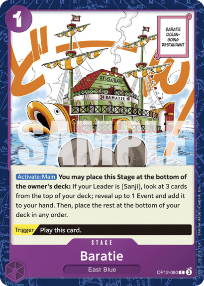 One Piece Card Game Baratie
