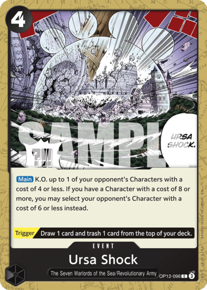 One Piece Card Game Ursa Shock