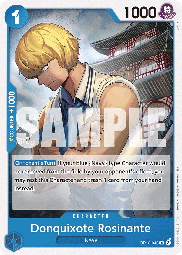 One Piece Card Game Donquixote Rosinante