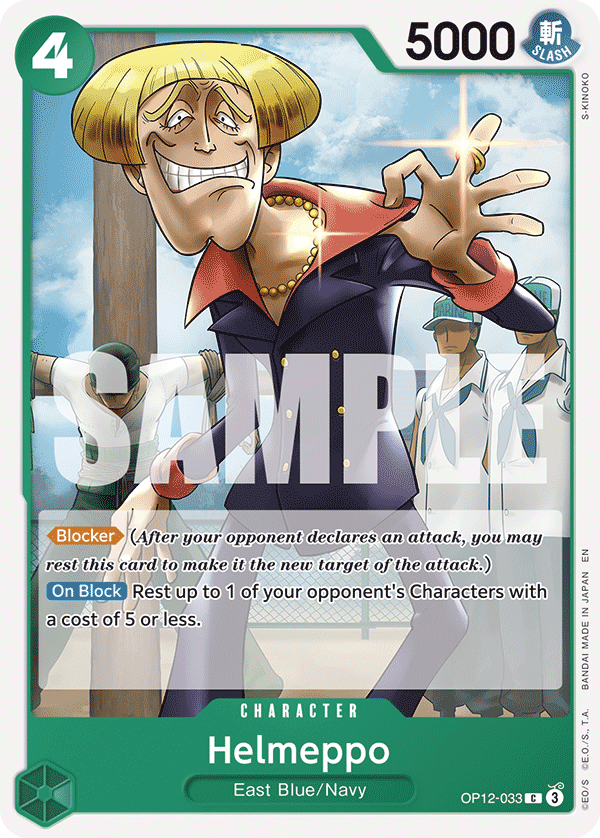 One Piece Card Game Helmeppo