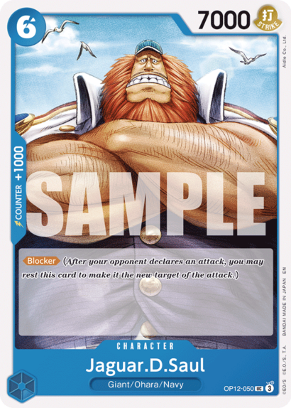 One Piece Card Game Jaguar.D.Saul