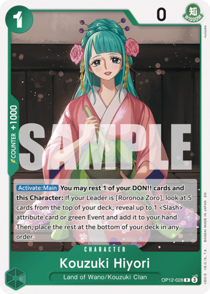 One Piece Card Game Kouzuki Hiyori