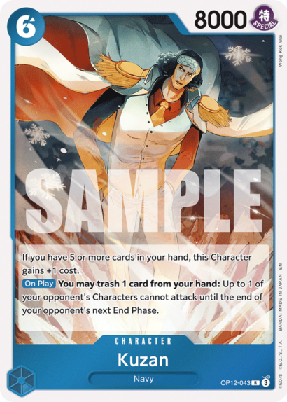 One Piece Card Game Kuzan