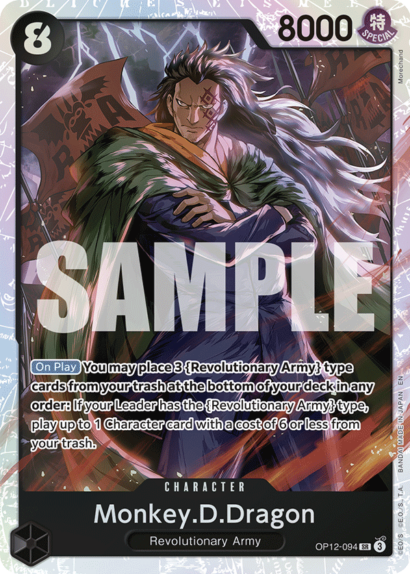 One Piece Card Game Monkey.D.Dragon