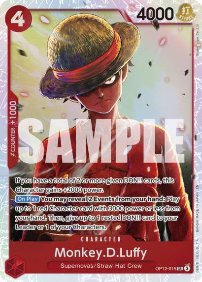 One Piece Card Game Monkey.D.Luffy